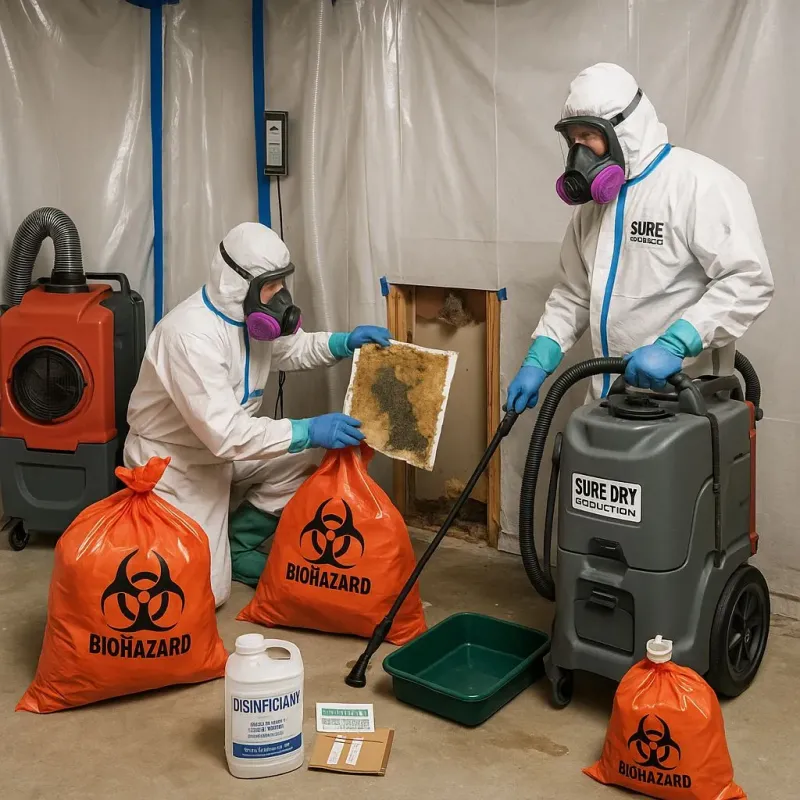 Contaminated Water Handling Protocols process in Terre du Lac, MO