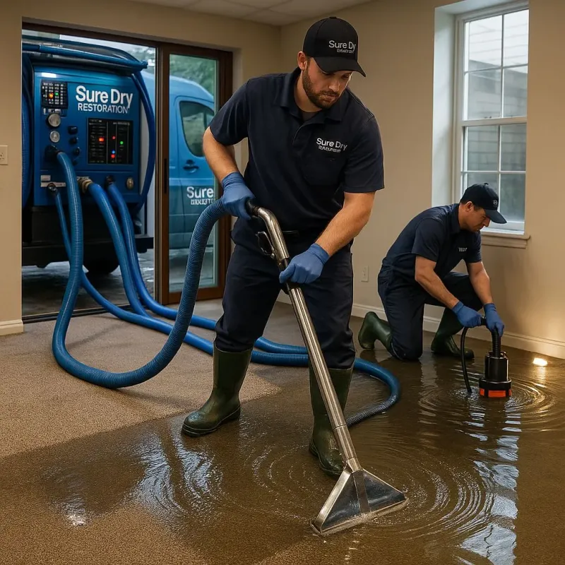 Water Extraction and Removal process in Terre du Lac, MO